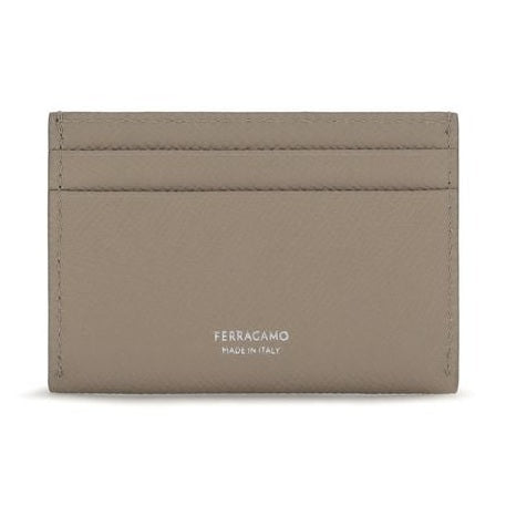 Beige Calf Leather Bos Taurus Wallet