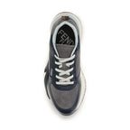 Fendi Multicolor Calf Leather Bos Taurus Athletic Sneakers