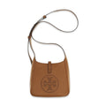 Tory Burch Brown Calf Leather Bos Taurus Shoulder Bag