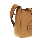 Tory Burch Brown Calf Leather Bos Taurus Shoulder Bag