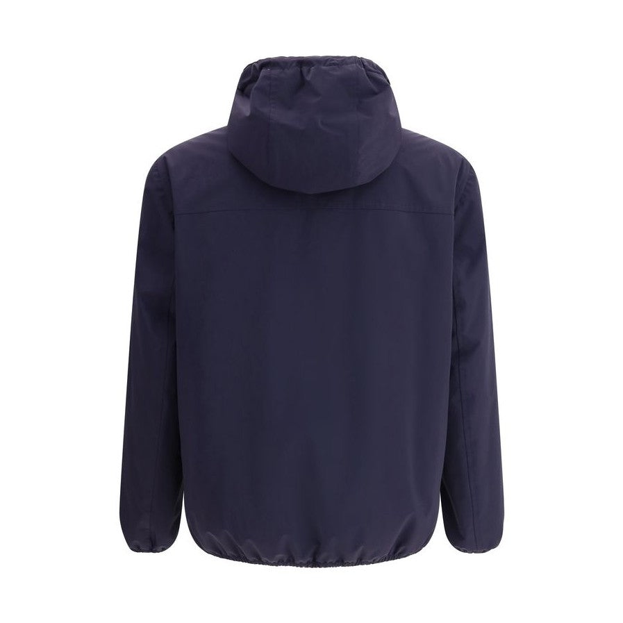 Brunello Cucinelli Blue Polyamide Shell Jacket