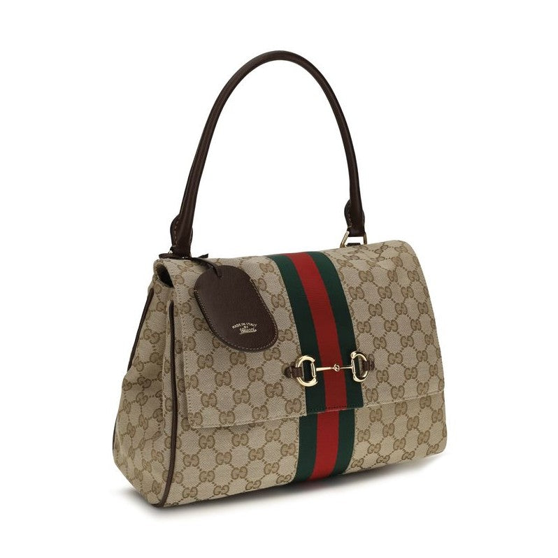 Gucci Beige Polyester Handbag