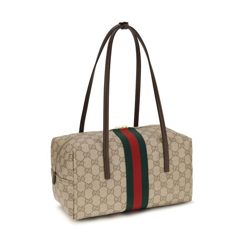 Beige Cotton Handbag