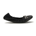 Gucci Black Calf Leather Bos Taurus Ballet Flats