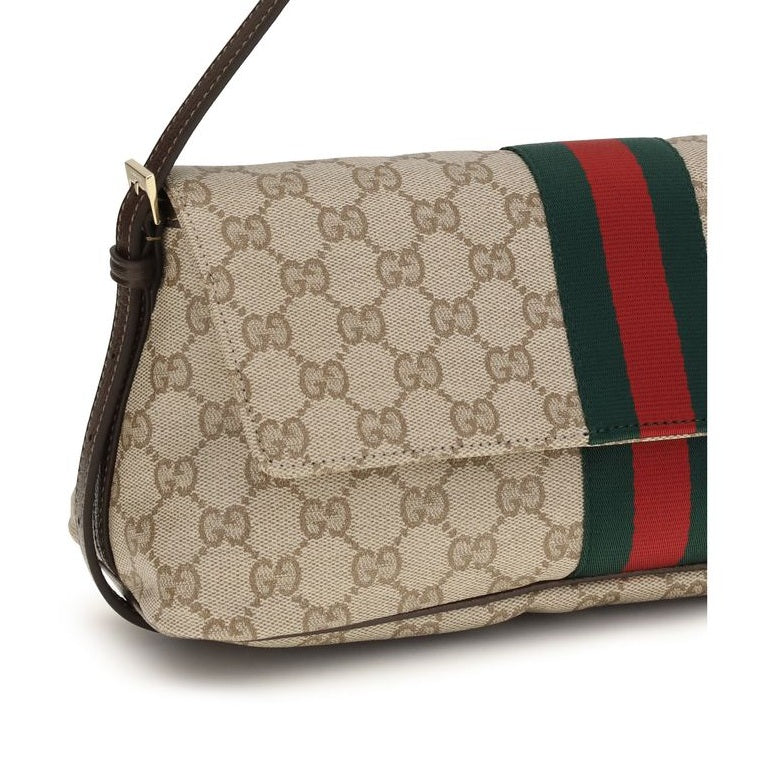 Gucci Beige Cotton Handbag