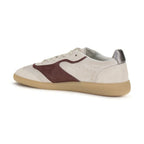 Dsquared² Beige Calf Leather Bos Taurus Low Top Sneakers