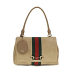Gucci Beige Calf Leather Bos Taurus Handbag