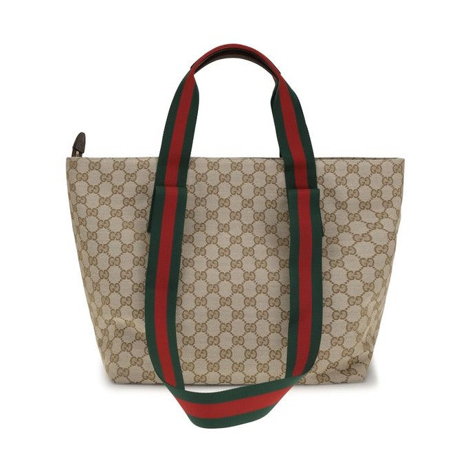 Gucci Beige Polyester Shoulder Bag
