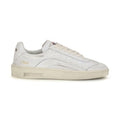 Dsquared² White Calf Leather Bos Taurus Low Top Sneakers