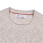 Brunello Cucinelli Pearl Elastane Sweatshirt