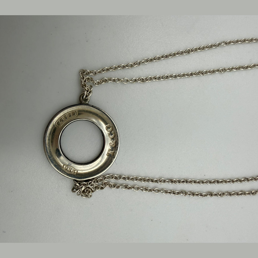 Tiffany & Co. TIFFANY & CO. Silver Bracelet with Double Chain