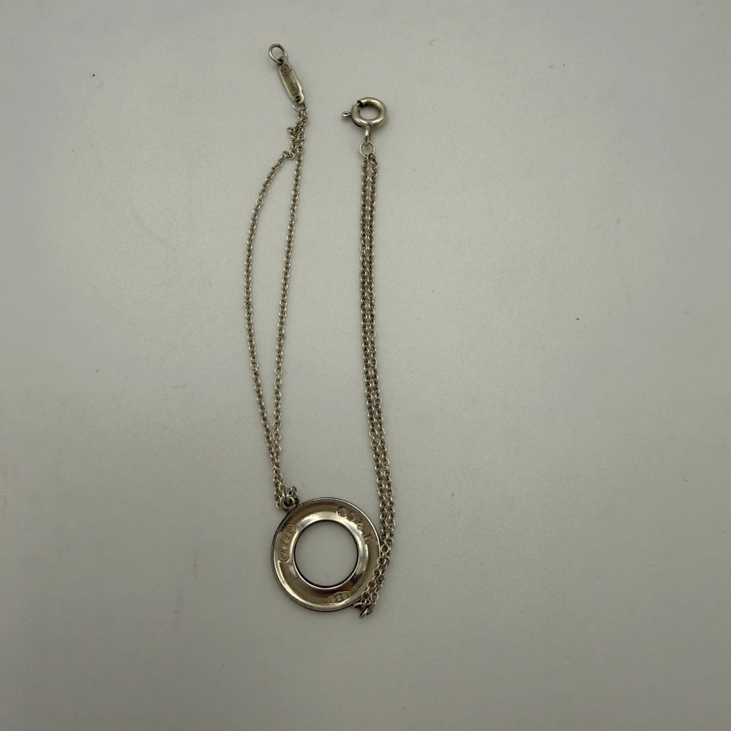 Tiffany & Co. TIFFANY & CO. Silver Bracelet with Double Chain