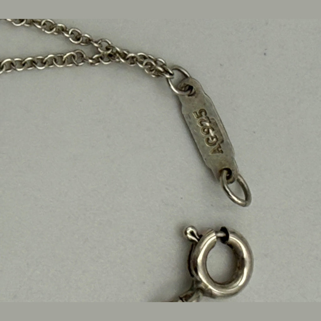 Tiffany & Co. TIFFANY & CO. Silver Bracelet with Double Chain