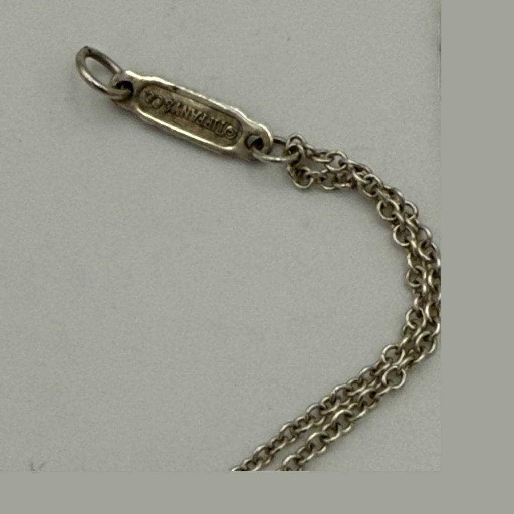 Tiffany & Co. TIFFANY & CO. Silver Bracelet with Double Chain