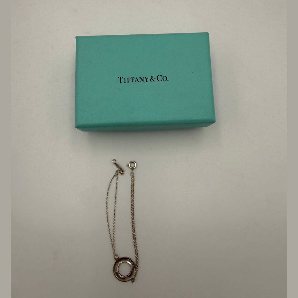 Tiffany & Co. TIFFANY & CO. Silver Bracelet with Double Chain