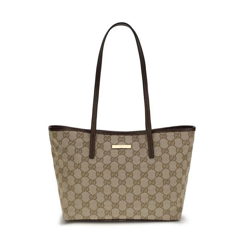 Gucci Beige Polyester Shoulder Bag