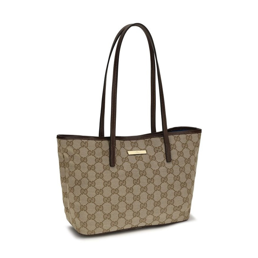 Gucci Beige Polyester Shoulder Bag