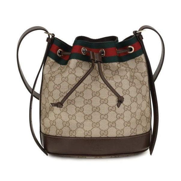 Gucci Beige Cotton Backet Bag