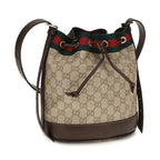 Gucci Beige Cotton Handbag