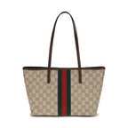 Gucci Beige Cotton Shoulder Bag
