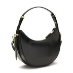 Prada Black Calf Leather Bos Taurus Shoulder Bag
