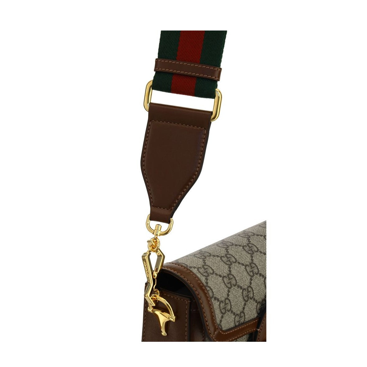 Gucci Brown Polyethylene Shoulder Bag