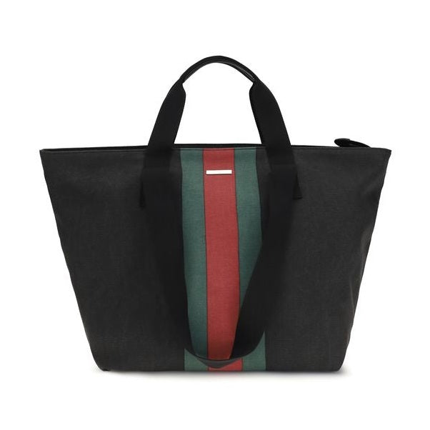 Gucci Black Cotton Shoulder Bag