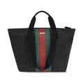 Gucci Black Cotton Shoulder Bag