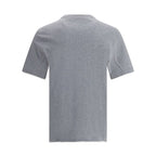 Brunello Cucinelli Gray Cotton T-Shirt