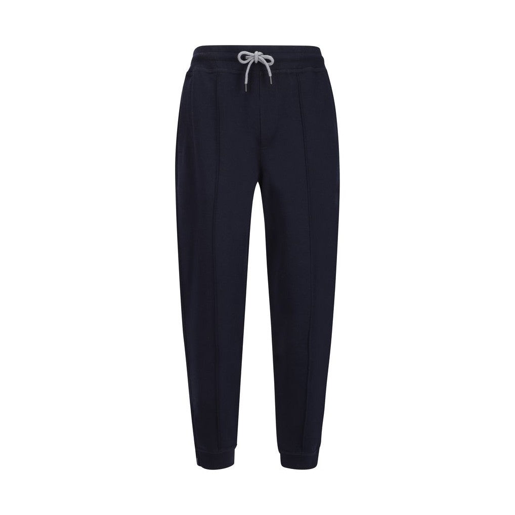 Brunello Cucinelli Blue Cotton Joggers (Workout Pants)