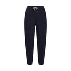 Brunello Cucinelli Blue Cotton Joggers (Workout Pants)