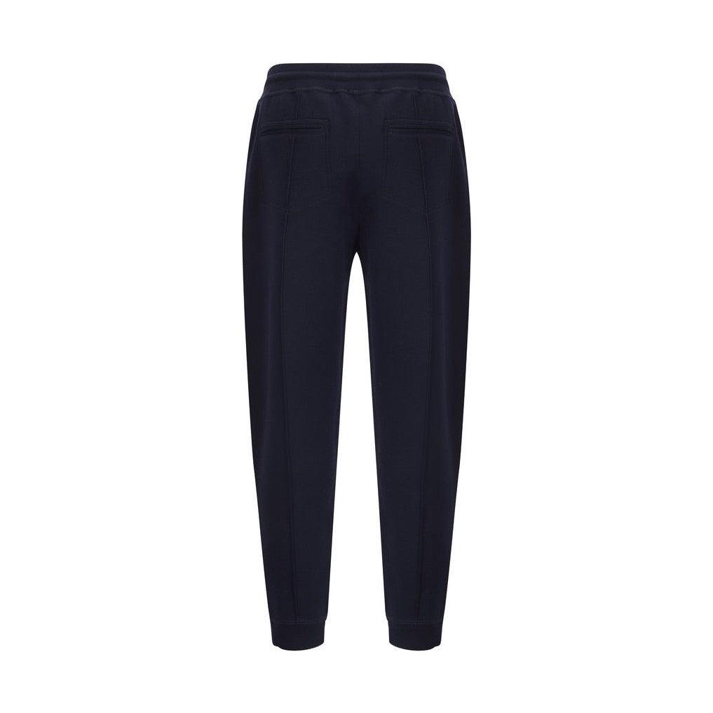 Brunello Cucinelli Blue Cotton Joggers (Workout Pants)