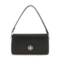 Tory Burch Black Calf Leather Bos Taurus Shoulder Bag