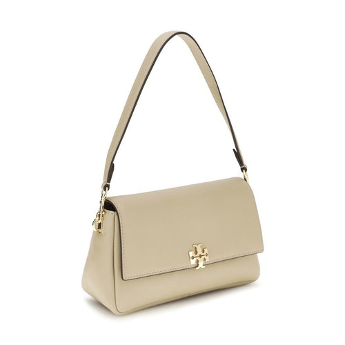 Beige Calf Leather Bos Taurus Shoulder Bag
