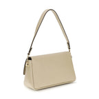 Tory Burch Beige Calf Leather Bos Taurus Shoulder Bag