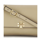 Tory Burch Beige Calf Leather Bos Taurus Shoulder Bag