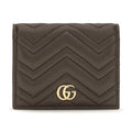 Gucci Brown Lamb Ovis Aries Aries Wallet