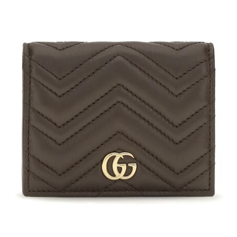 Gucci Brown Lamb Ovis Aries Aries Wallet