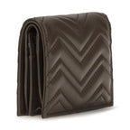 Gucci Brown Lamb Ovis Aries Aries Wallet
