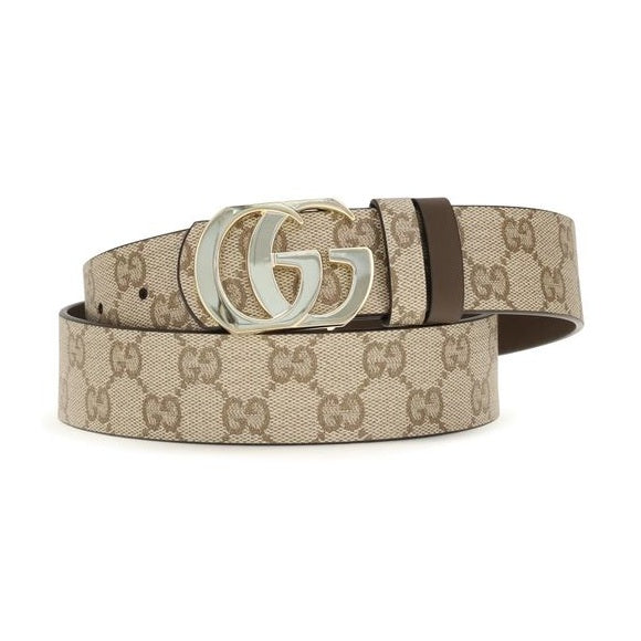 Gucci Beige Cotton Regular Belt