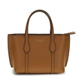 Tory Burch Brown Calf Leather Bos Taurus Shoulder Bag
