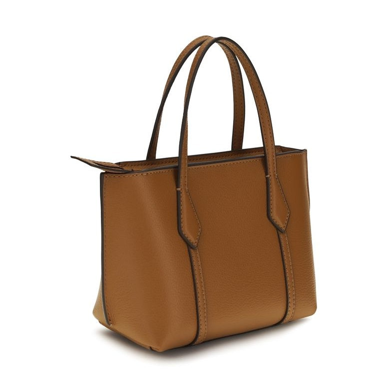 Tory Burch Brown Calf Leather Bos Taurus Shoulder Bag