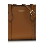 Tory Burch Brown Calf Leather Bos Taurus Shoulder Bag
