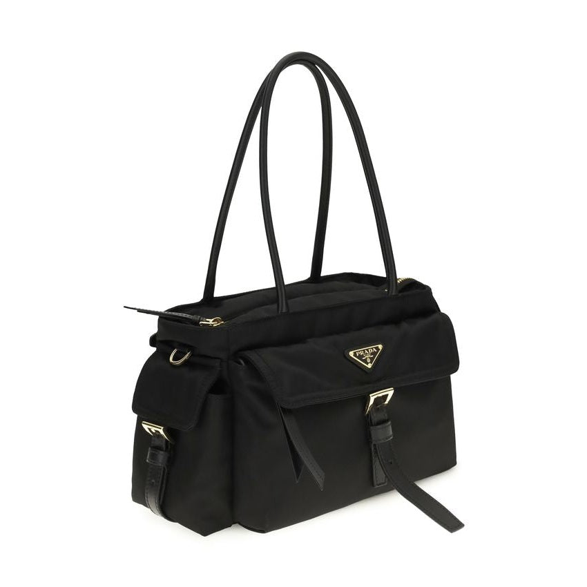 Prada Black Polyamide Handbag
