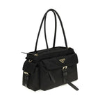 Prada Black Polyamide Handbag