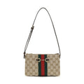 Gucci Beige Polyester Shoulder Bag