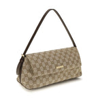 Gucci Brown Fabric Handbag
