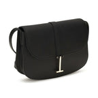 Tom Ford Black Calf Leather Bos Taurus Shoulder Bag