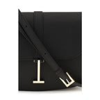 Tom Ford Black Calf Leather Bos Taurus Shoulder Bag