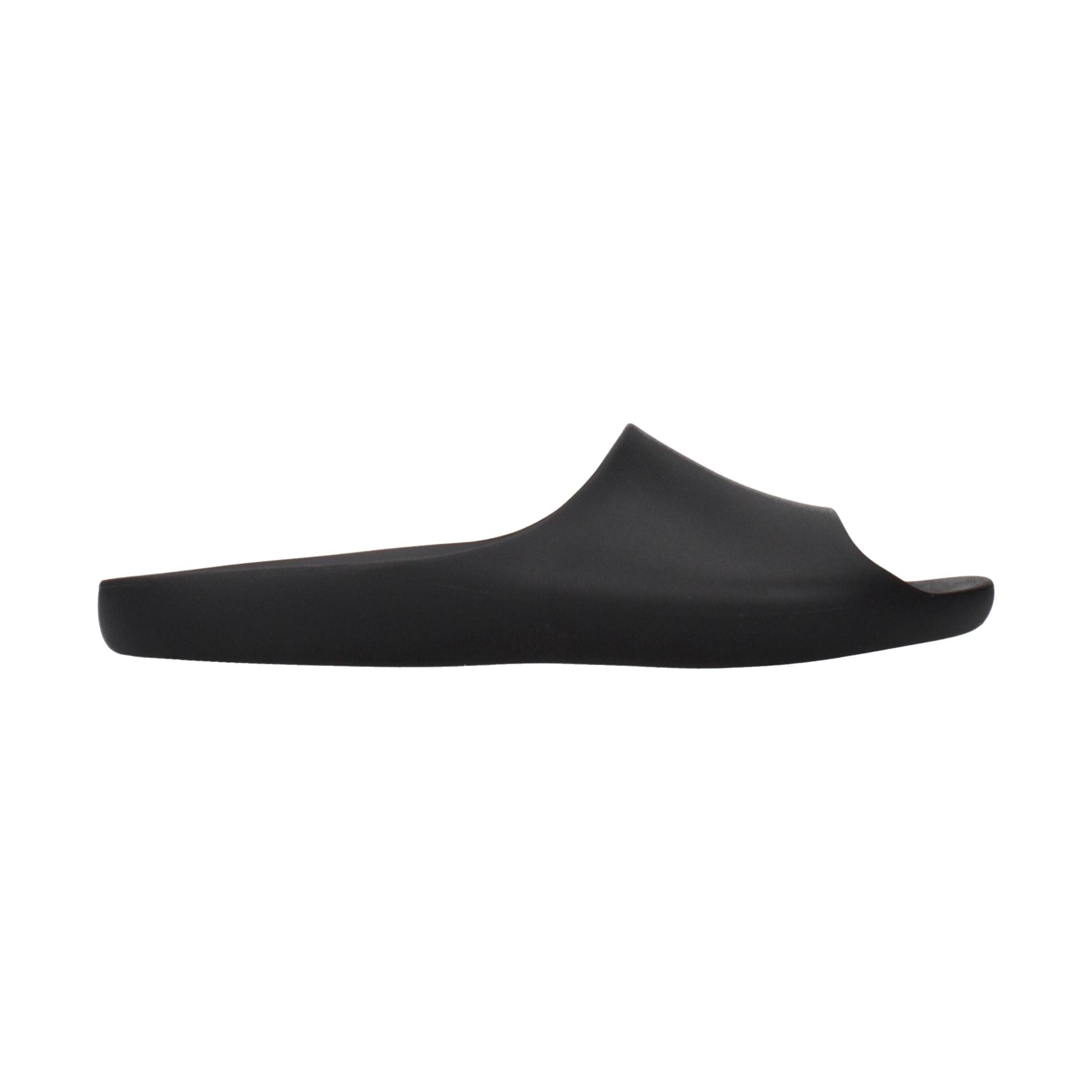 The Row Black Cotton Slippers